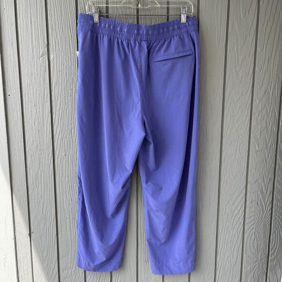 Athleta Arrival Pant Dark Adonis Blue Purple Ankle Straight - SZ 12 - Picture 5 of 8